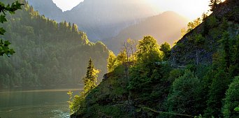 Летний вечер в Гагре.